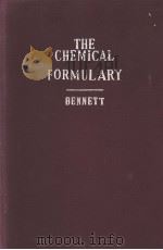 The Chemical Formulary  VOLUME  Ⅸ     PDF电子版封面    H.BENNETT 