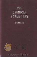 The Chemical Formulary  VOLUME  Ⅷ     PDF电子版封面    H.BENNETT 