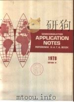 SEMICONDUCTOR APPLICATION NOTE REFERENCE D.A.T.A.BOOK  Edition 14  1978     PDF电子版封面     