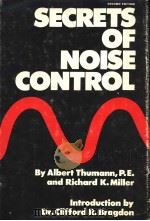 SECRETS OF NOISE CONTROL SECOND EDITIN     PDF电子版封面     