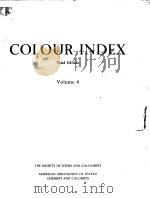 COLOUR INDEX  Third Edition  Volume 4     PDF电子版封面     