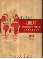 LINEAR INTEGRATED CIRCUIT D.A.T.A.BOOK 1978 EDITION 19     PDF电子版封面     
