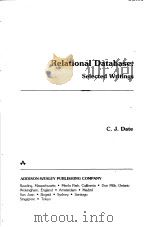 RELATIONAL DATABASE:SELECTED WRITINGS     PDF电子版封面  0201141965  C.J.DATE 