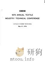 IEEE 1976 annual textile industry technical comference     PDF电子版封面     