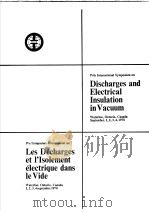 Discharges and Electrical Insulation in Vacuum     PDF电子版封面     