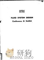 IITRI  FLUID SYSTEM DESIGN  Conference & Exhibit     PDF电子版封面     