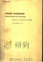 PHASE DIAGRAMS     PDF电子版封面  0120532050  ALLEN M.ALPER 