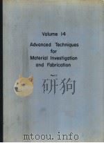 SOCIETY OF AEROSPACE MATERIAL AND PROCESS ENGINEERS  VOLUME 14  PART 1     PDF电子版封面     