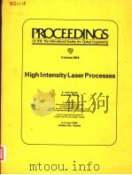 HIGH INTENSITY LASER PROCESSES  VOLUME 664（1986 PDF版）