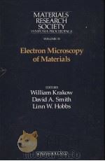 MATERIALS RESEARCH SOCIETY SYMPOSIA PROCEEDINGS  VOLUME 31  ELECTRON MICROSCOPY OF MATERIALS（ PDF版）