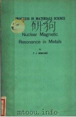 NUCLEAR MAGNETIC RESONANCE IN METALS（ PDF版）