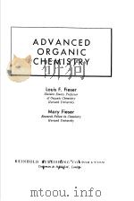 ADVANCED ORGANIC CHEMISTRY     PDF电子版封面     