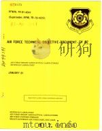 AIR FORCE TECHNICAL OBJECTIVE DOCUMENT FY 82（ PDF版）