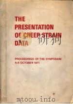 THE PRESENTATION OF CREEP STRAIN DATA（ PDF版）