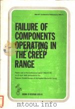 FAILURE OF COMPONENTS OPERATING IN THE CREEP RANGE（ PDF版）