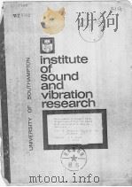 INSTITUTE OF SOUND AND VIBRATION RESEARCH     PDF电子版封面     