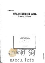 NAVAL POSTGRADUATE SGHOOL     PDF电子版封面     