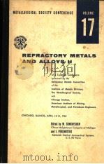 REFRACTORY METALS AND ALLOYS II     PDF电子版封面    L·PERLMTTER 