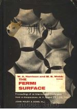 THE FERMI SURFACE     PDF电子版封面    W.A.HARRISON  M.B.WEBB 