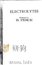ELECTROLYTES     PDF电子版封面    B.PESCE 