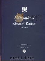 BIBLIOGRAPBY OF CHEMICAL PEVIEWS VOLUME 3     PDF电子版封面     
