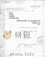 THE OHINO STATE UNIVERSITY RESEARCH FOUNDATION     PDF电子版封面    R·L·HEWKINS 