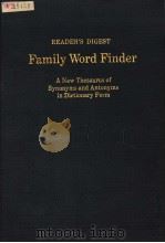 READER‘S DIGEST FAMILY WORD FINDER（1975 PDF版）
