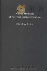 NEWER METHODS OF POLYMER CHARACTERIZATION（ PDF版）