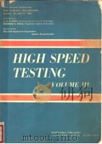 HIGH SPEED TESTING VOLUME Ⅲ     PDF电子版封面     