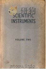 SCIENTIFIC INSTRUMENTS VOLUME TWO     PDF电子版封面    HERBERT J.COOPER 
