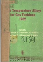 HIGH TEMPERATURE ALLOYS FOR GAS TURBINES  1982（ PDF版）