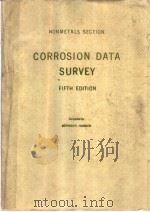 NOMETALS SECTION CORROSION DATA SURVEY  FIFTH EDITION     PDF电子版封面    NORMAN E.HAMNER 