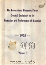 The International Corrosion Forum Devoted Exclusively to the Protection and Performance of Materials     PDF电子版封面     