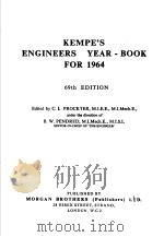 KEMPE‘S ENGINEERS YEAR-BOOK FOR 1964 69TH EDITON VOLUME Ⅱ     PDF电子版封面     