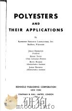 POLYESTERS AND THEIR APPLICATIONS（ PDF版）