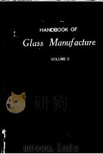 HANDBOOK OF GLASS MANUFACTURE VOLUME II（ PDF版）