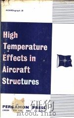 HICH TEMPERATURE EFFECTS IN AIRCRAFT STRUCTURES（ PDF版）