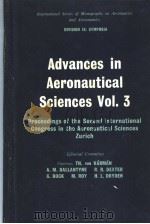 ADVANCES IN AERONAUTICAL SCIENCES VOLUME 3     PDF电子版封面     