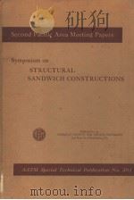 SYMPOSIUM ON STRUCTURAL SANDWICH CONSTRUCTIONS     PDF电子版封面    U.S.PAT 
