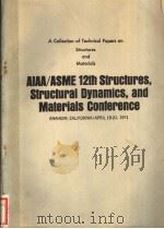 A COLLECTION OF TECHNICAL PAPERS ON STRUCTURES AND MATERIALS     PDF电子版封面     