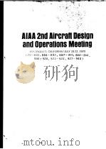 AIAA 2ND AIRCRATT BESIGN AND OPERATIONS MEETING     PDF电子版封面     