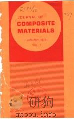 JOURNAL OF COMPOSITE MATERIALS JANUARY 1973     PDF电子版封面     
