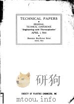 TECHNICAL PAPERS     PDF电子版封面    REGIONAL 