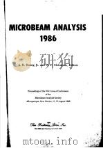 MICROBEAM ANALYSIS 1986/1     PDF电子版封面    A.D.ROMIG JR.AND W.F.CHAMBERS 