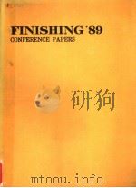 FINISHING'89 CONFERENCE PAPERS     PDF电子版封面  0872633705   