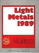 LIGHT METALS 1989   1989  PDF电子版封面  0873390865   