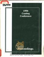 COATING CONFERENCE 1994     PDF电子版封面  0878529042   