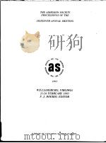 THE ADHESION SOCIETY PROCEEDINGS OF THE SIXTEENTH ANNUAL MEETING AND THE IHTERNATIONAL SYMPOSIUM ON（ PDF版）