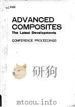 ADVANCED COMPOSITES:THE LATEST DEVELOPMENTS     PDF电子版封面  087170241X   
