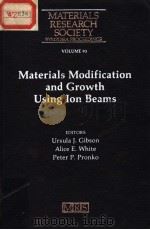 MATERIALS MODIFICATION AND GROWTH USING ION BEAMS（ PDF版）